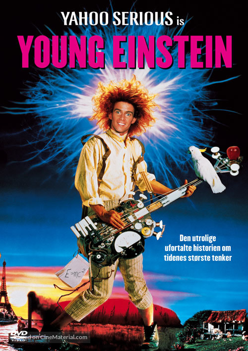 Young Einstein - Norwegian DVD movie cover