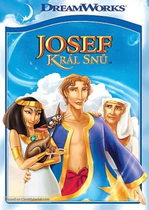 Joseph: King of Dreams - Czech DVD movie cover