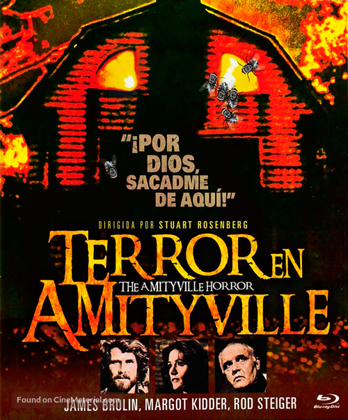 The Amityville Horror - Spanish Blu-Ray movie cover