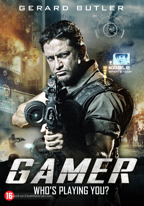 Gamer - Belgian Movie Cover