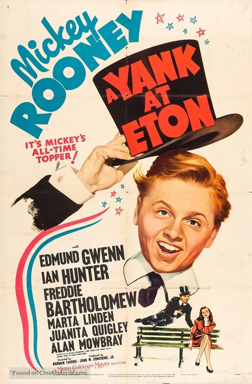 A Yank at Eton - Movie Poster