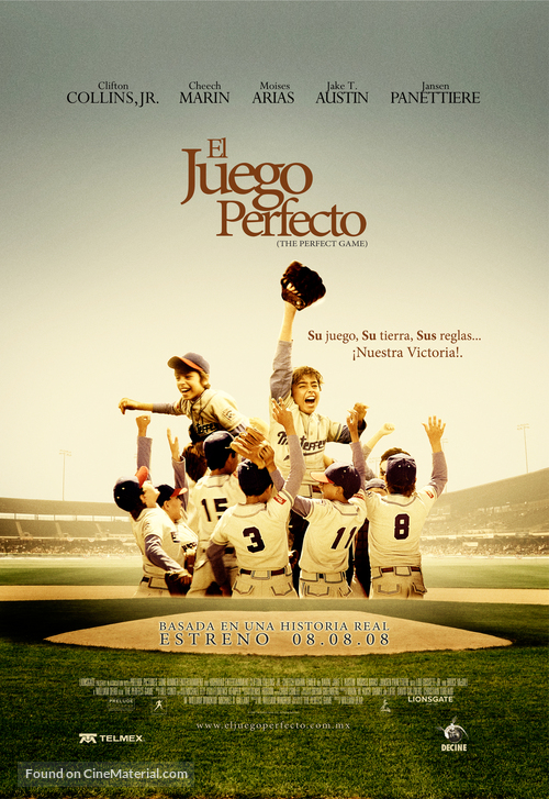 The Perfect Game - Mexican Movie Poster