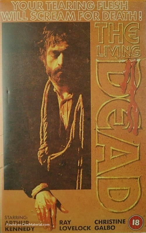 Let Sleeping Corpses Lie - British VHS movie cover