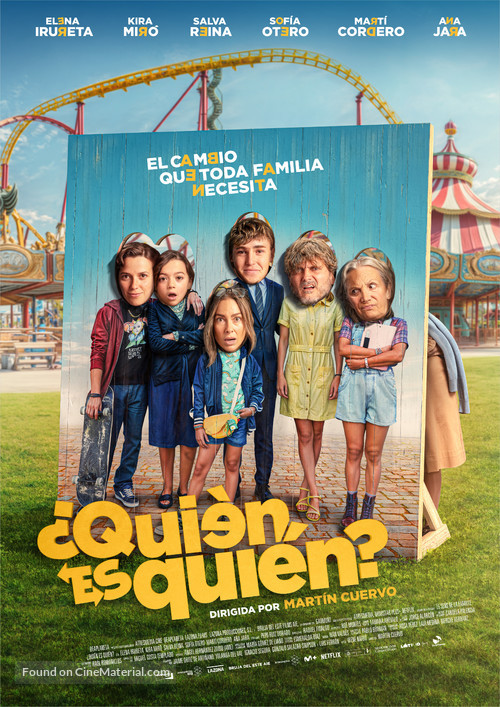 &iquest;Qui&eacute;n es qui&eacute;n? - Spanish Movie Poster