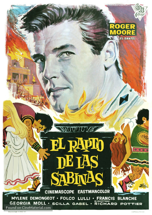 Ratto delle sabine, Il - Spanish Movie Poster