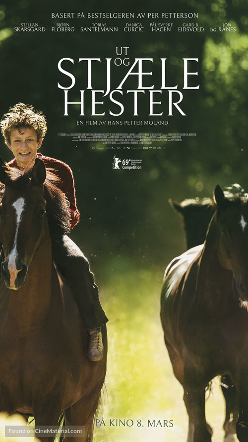 Ut og stj&aelig;le hester - Norwegian Movie Poster