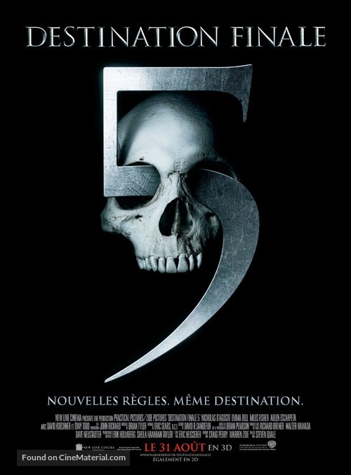 Final Destination 5 - French Movie Poster