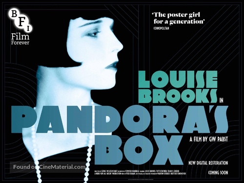 Die B&uuml;chse der Pandora - British Re-release movie poster