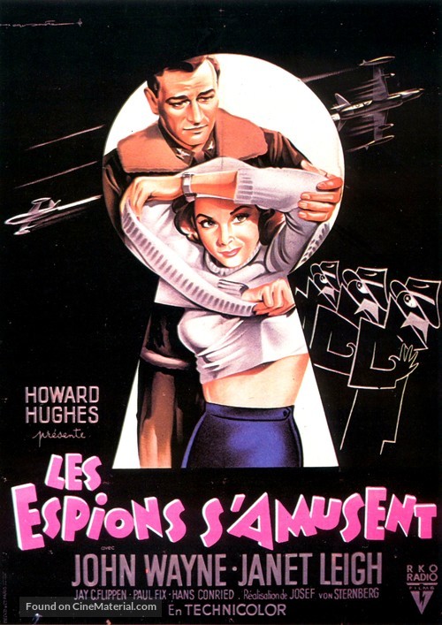 Jet Pilot - French Movie Poster