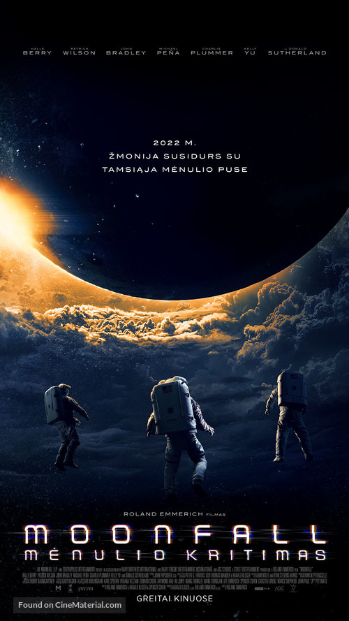 Moonfall - Lithuanian Movie Poster