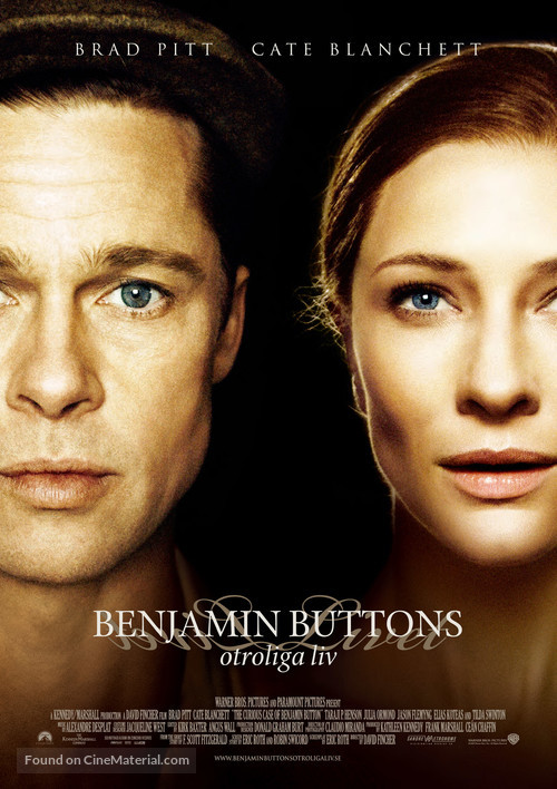 The Curious Case of Benjamin Button - Swedish Movie Poster