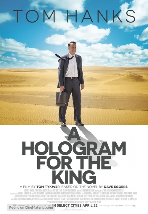 A Hologram for the King - Canadian Movie Poster