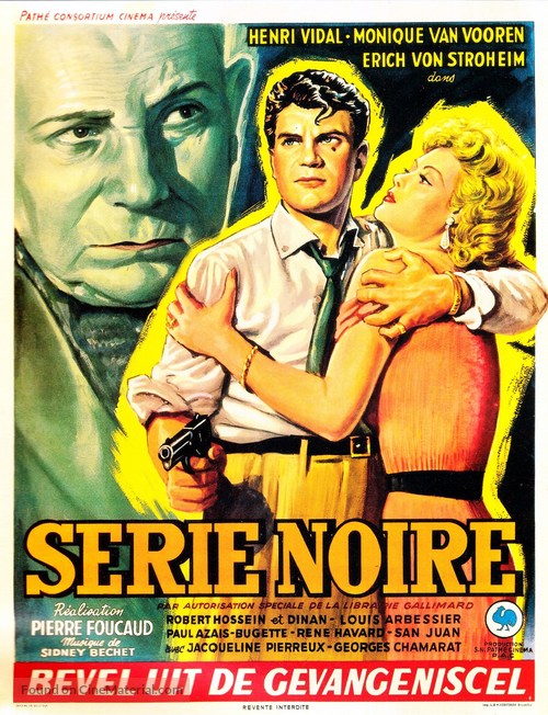 S&eacute;rie noire - Belgian Movie Poster