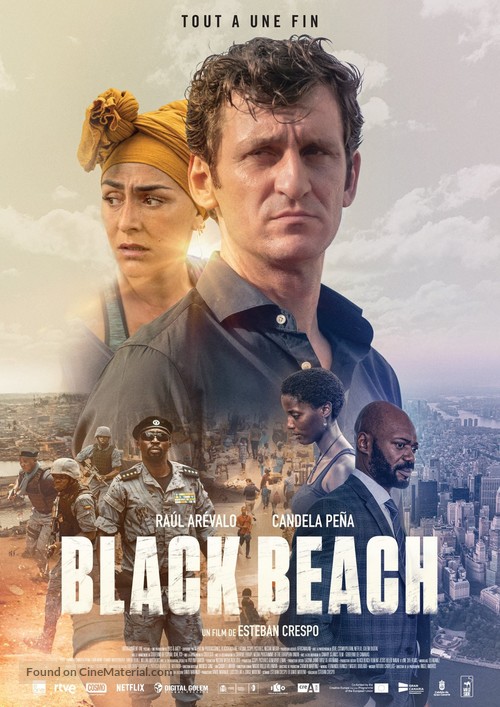 Black Beach - French Movie Poster