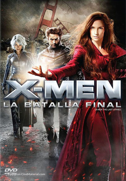 X-Men: The Last Stand - Mexican Movie Cover