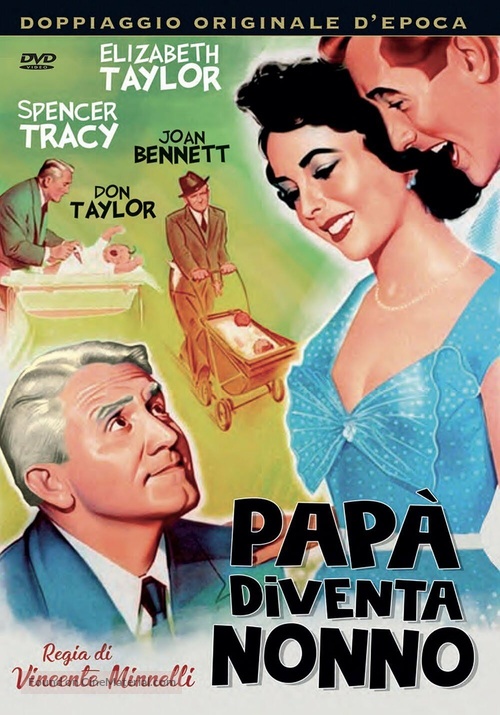 Father&#039;s Little Dividend - Italian DVD movie cover