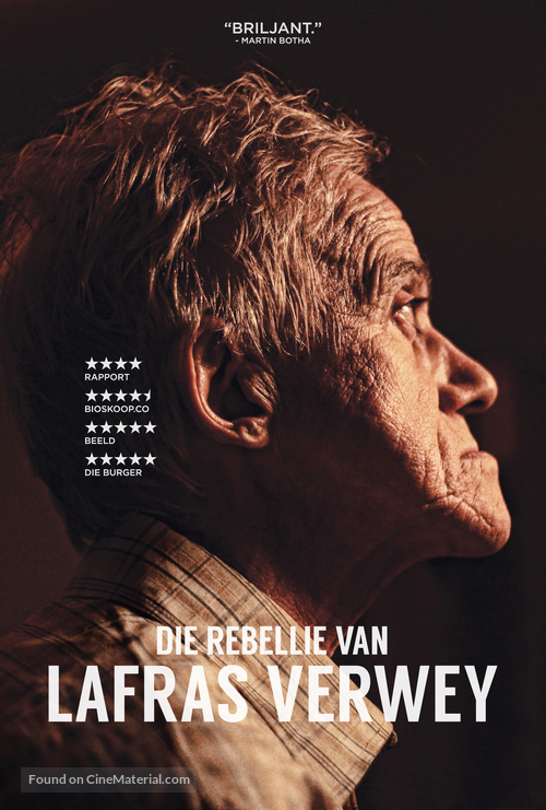 Die Rebellie van Lafras Verwey - South African Movie Cover
