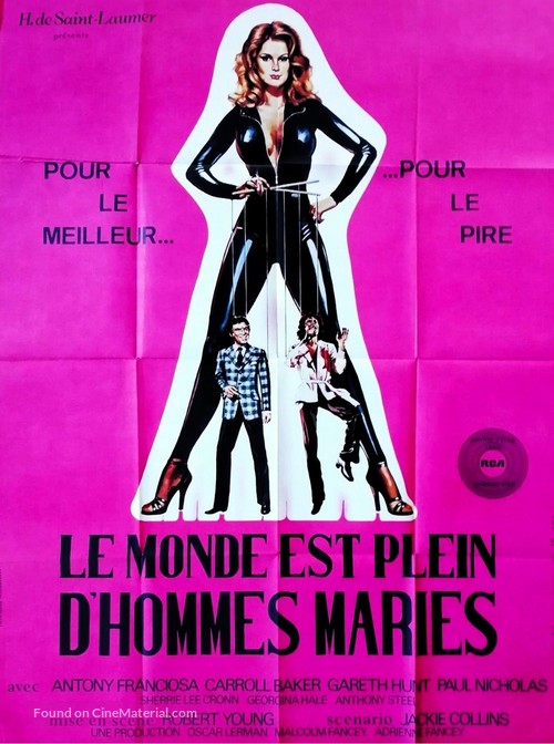 The World Is Full of Married Men - French Movie Poster