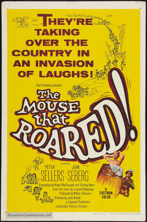 The Mouse That Roared - Movie Poster