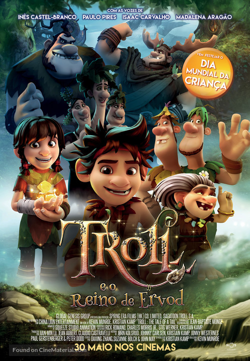 Troll: The Tail of a Tail - Portuguese Movie Poster