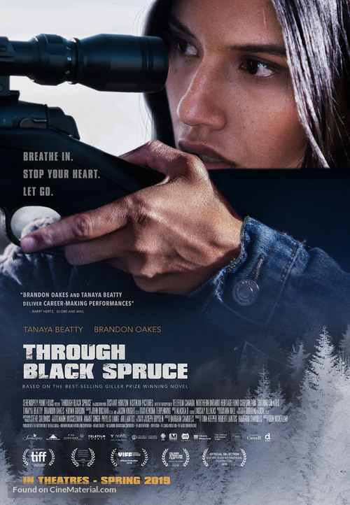 Through Black Spruce - Canadian Movie Poster