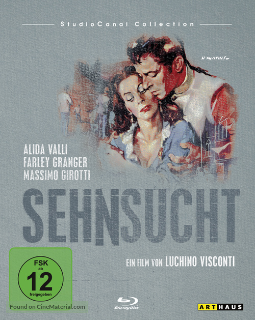 Senso - German Blu-Ray movie cover