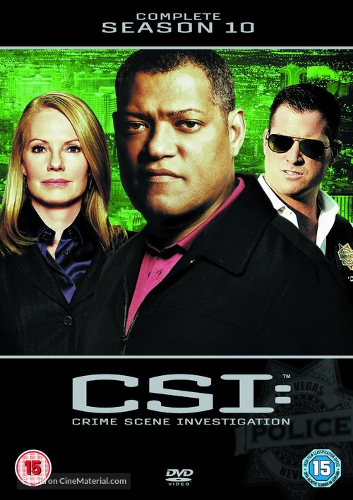 &quot;CSI: Crime Scene Investigation&quot; - British DVD movie cover