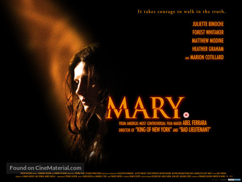 Mary - British Movie Poster