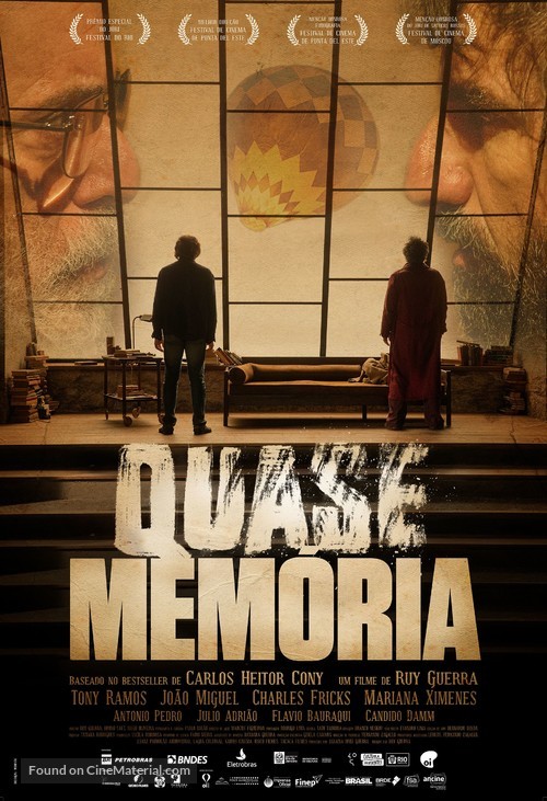 Quase Mem&oacute;ria - Brazilian Movie Poster