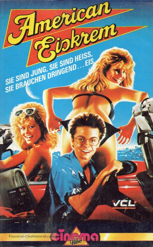 Fraternity Vacation - German VHS movie cover