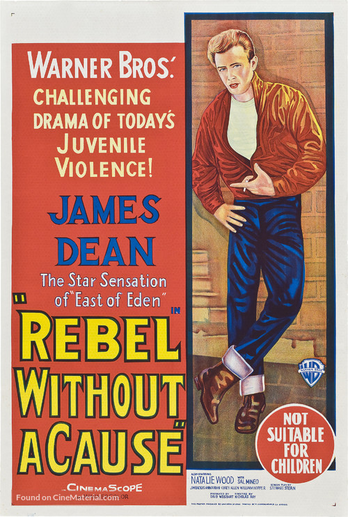 Rebel Without a Cause - Australian Movie Poster