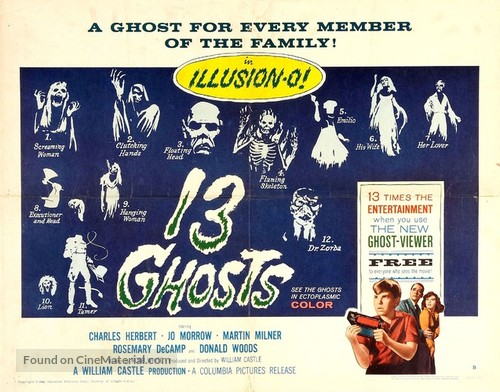 13 Ghosts - Movie Poster