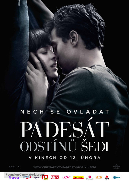 Fifty Shades of Grey - Czech Movie Poster