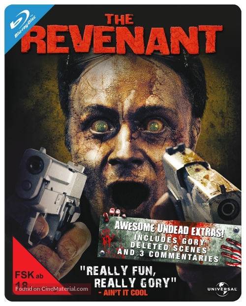 The Revenant - Swiss Blu-Ray movie cover