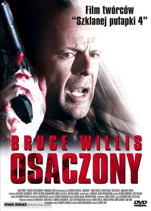 Hostage - Polish DVD movie cover