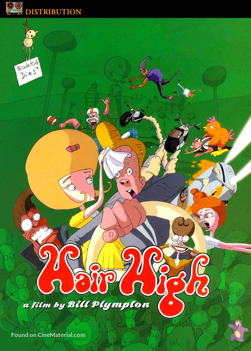 Hair High - British Movie Cover