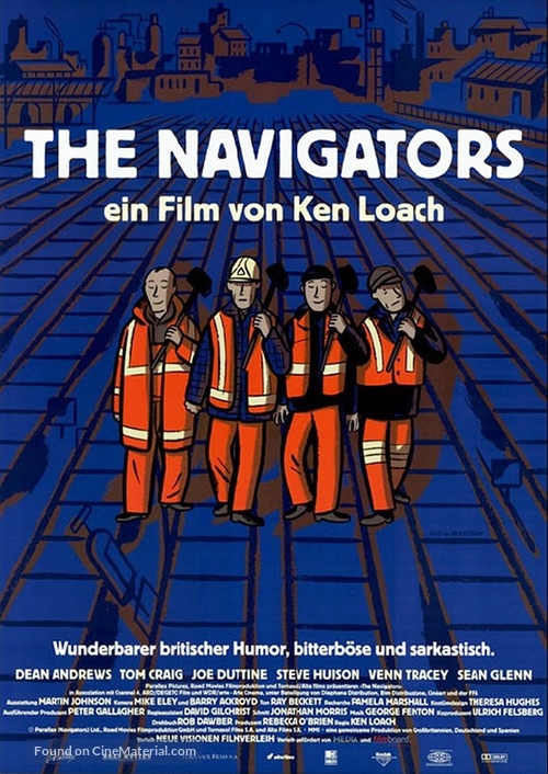 The Navigators - German Movie Poster
