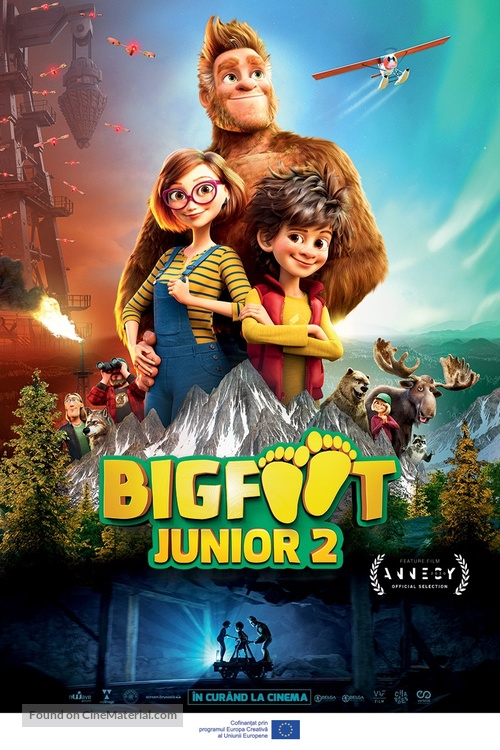 Bigfoot Family - Romanian Movie Poster