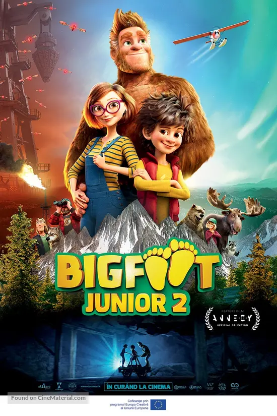 Bigfoot Family Movie Poster 7 bigfoot family romanian movie poster