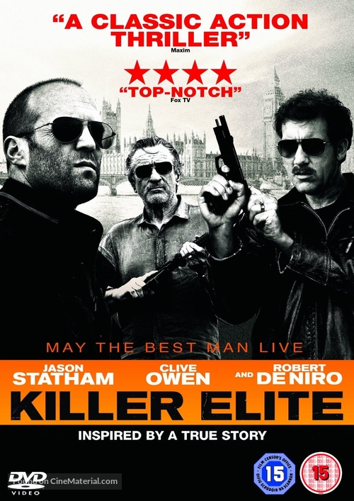 Killer Elite - British DVD movie cover