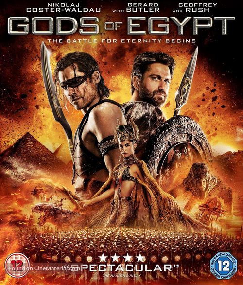 Gods of Egypt - British Movie Cover