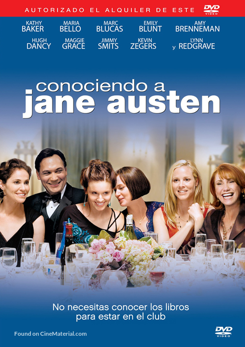 The Jane Austen Book Club - Spanish DVD movie cover