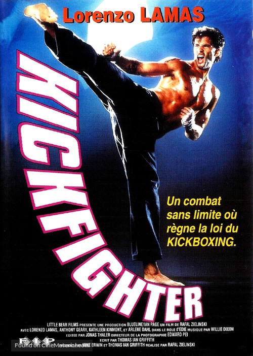 Night of the Warrior - French DVD movie cover