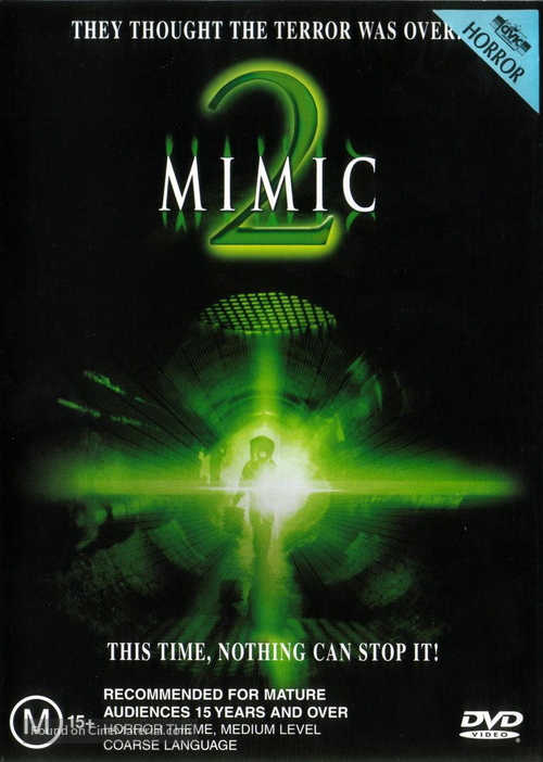 Mimic 2 - Australian DVD movie cover