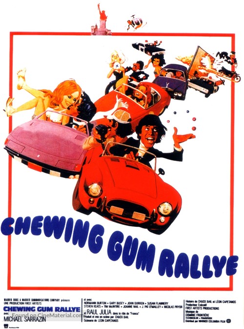 The Gumball Rally - French Movie Poster