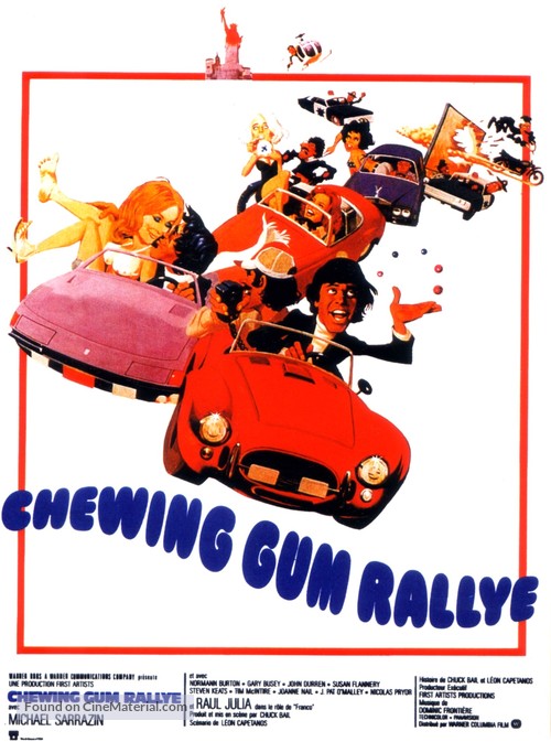 The Gumball Rally - French Movie Poster