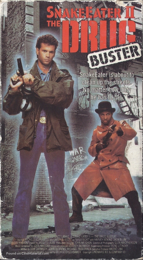 Snake Eater II: The Drug Buster - Movie Cover