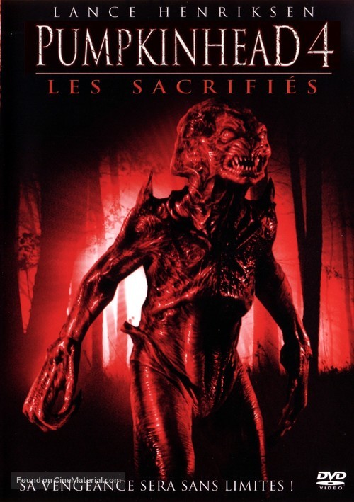 Pumpkinhead: Blood Feud - French DVD movie cover