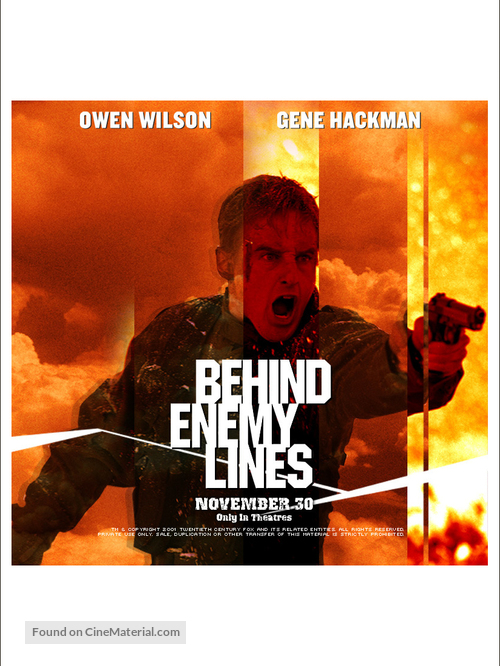 Behind Enemy Lines - Movie Poster