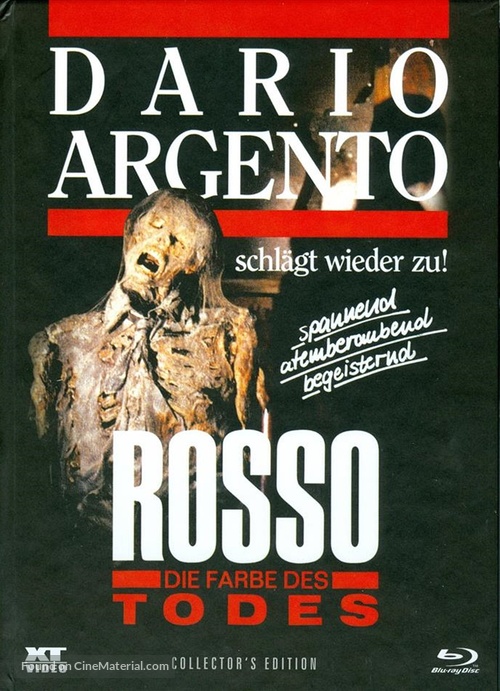 Profondo rosso - Austrian Blu-Ray movie cover